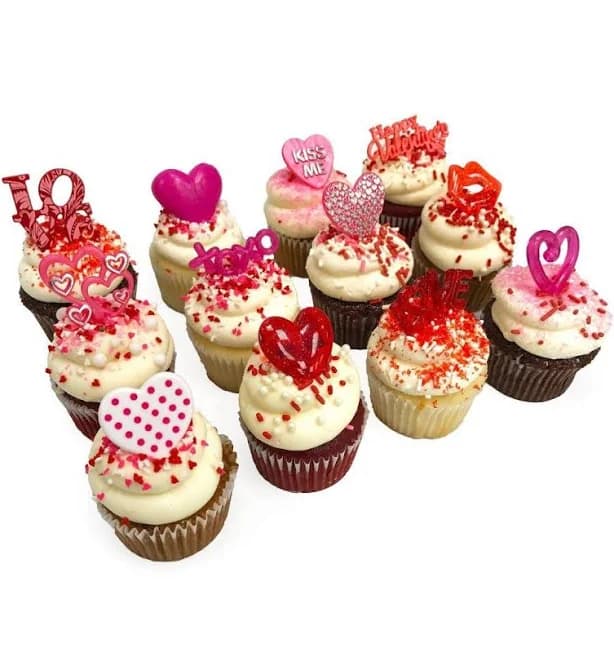 Freed's Bakery Valentine's Day Cupcakes
