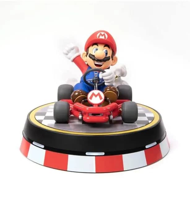 First 4 Figures Mario Kart Mario Collector's Edition PVC Statue