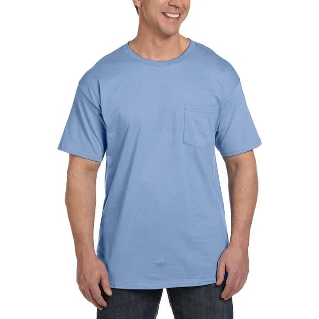 Hanes Men's Beefy-T with Pocket