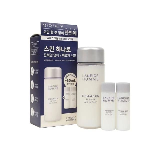 Laneige Homme Cream Skin Refiner All in One Special Set
