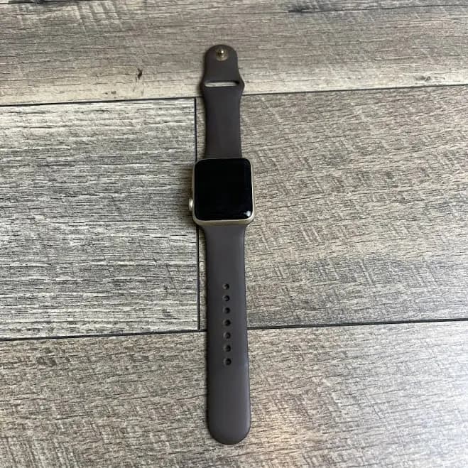 Apple Watch Series 2 Gps Smartwatch Brown Strap 42mm 1.65" Display