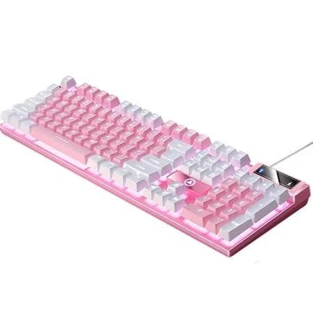 Mechanical Gaming Keyboard with USB LED Lighting