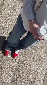 ALL FOR LOVE-PATENT - RED – Copenhagenshoes.com