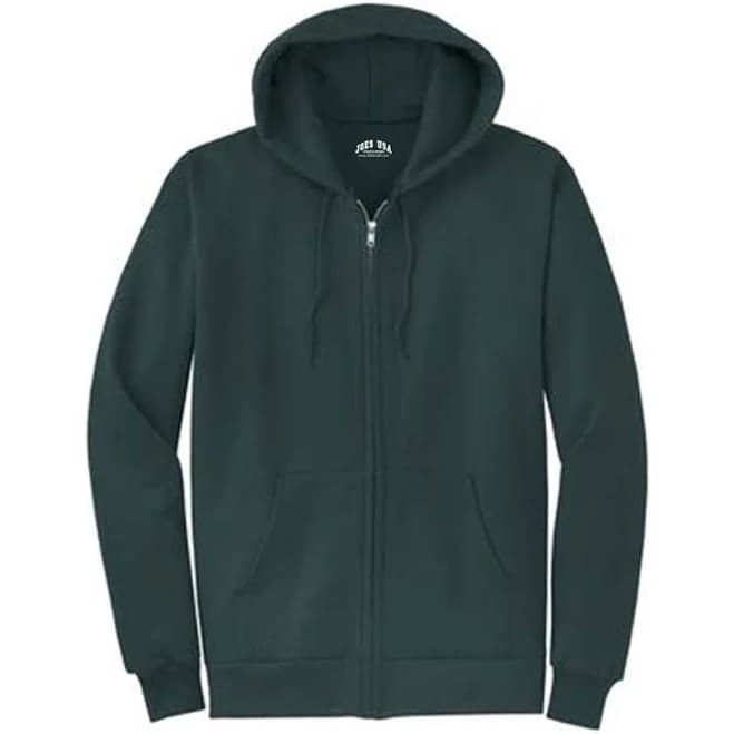 Joe’s USA Men's Full-Zip Hoodie