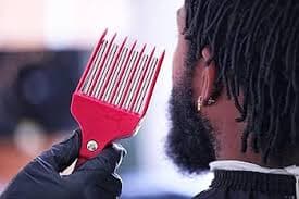 Shawty Red Low Heat Beard Grooming Growth Kit for Men, Hot Afro Comb, Skin Sensitive Adjustable Temperature Wooden Comb & Leave in Conditioner Spray for the Facial Hair Care (Watch The VIDEO) :