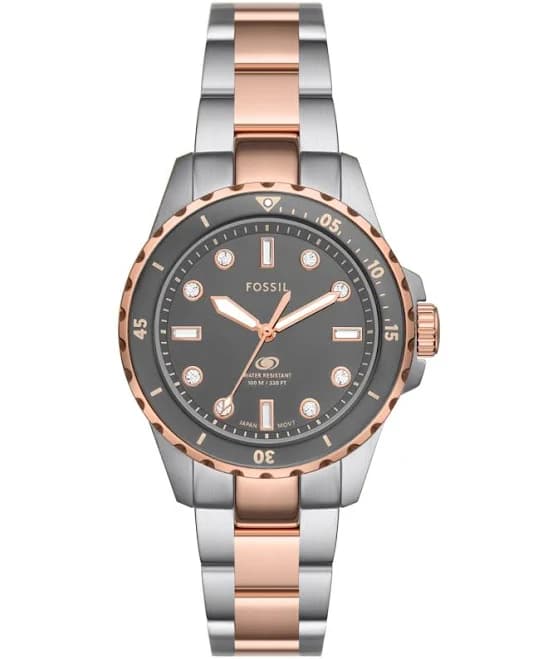 Fossil Women's Blue Dive Watch
