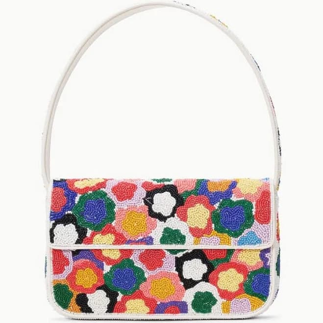 STAUD Tommy Beaded Bag
