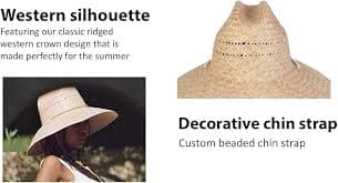 Lack of Color Women's The Vista Paper Straw Hat (Small (55cm), Natural) at Amazon Women's Clothing store