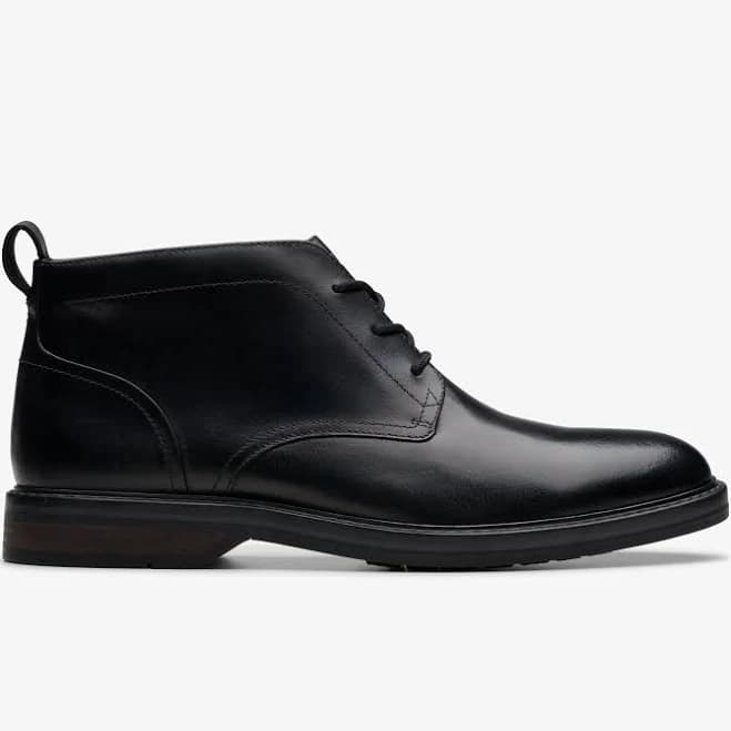 Clarks Men's Aldwin Chukka Leather Boots