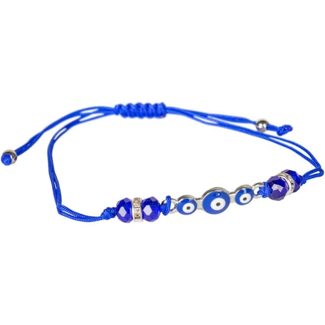 Adjustable Evil Eye Bracelet