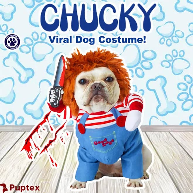 Chucky Dog Costume