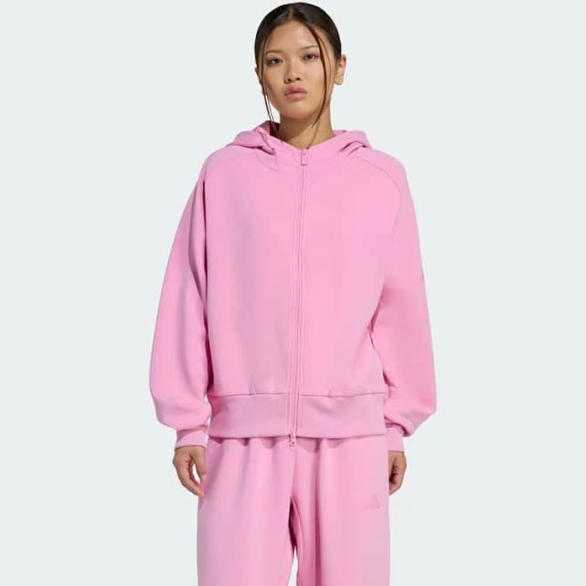 Women's adidas Soft Lux Full Zip sweatshirt