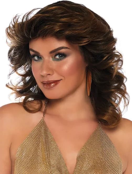 Farrah Feathered 1970s Wig