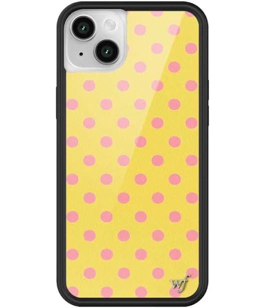 Wildflower Polka Dot iPhone case