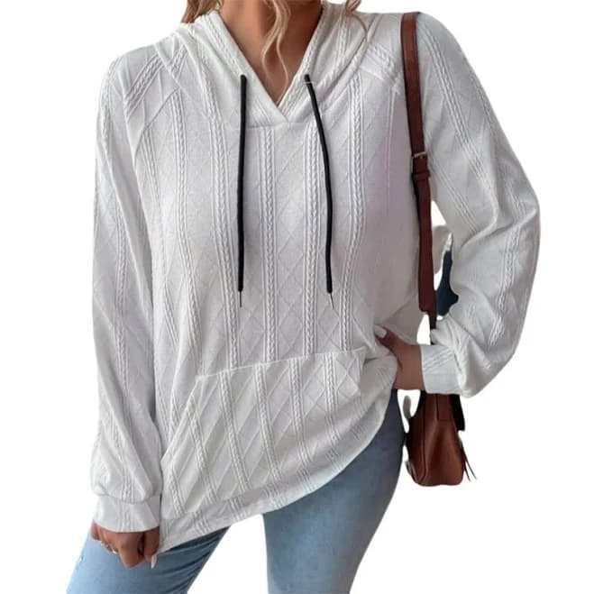 Women's Casual Loose Fit Oversized Long Sleeve Pullover Hoodie