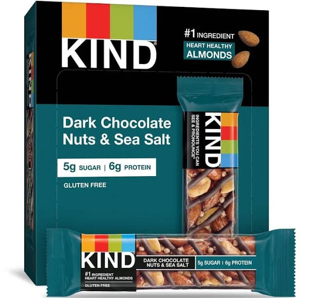 Kind Dark Chocolate Nuts Sea Salt