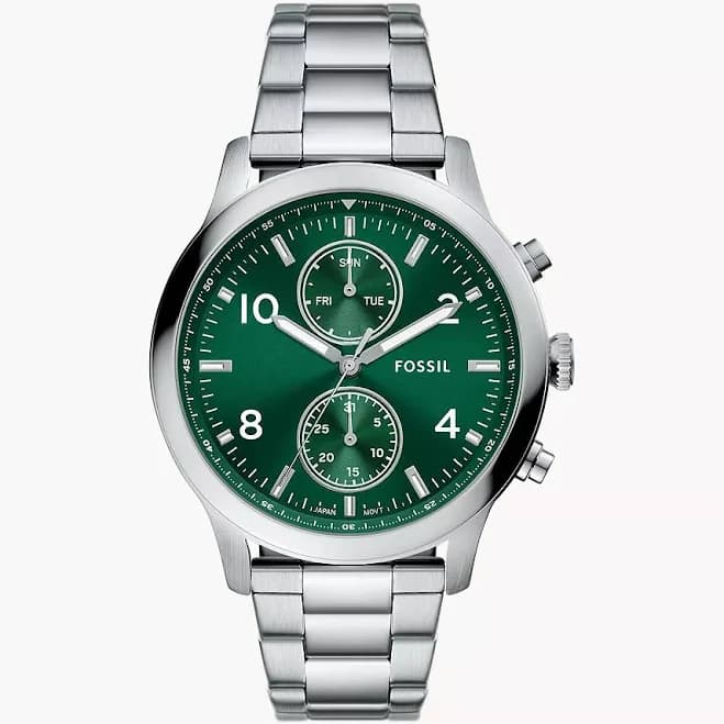 Fossil Men's Bennett Multifunction Stainless Steel Watch