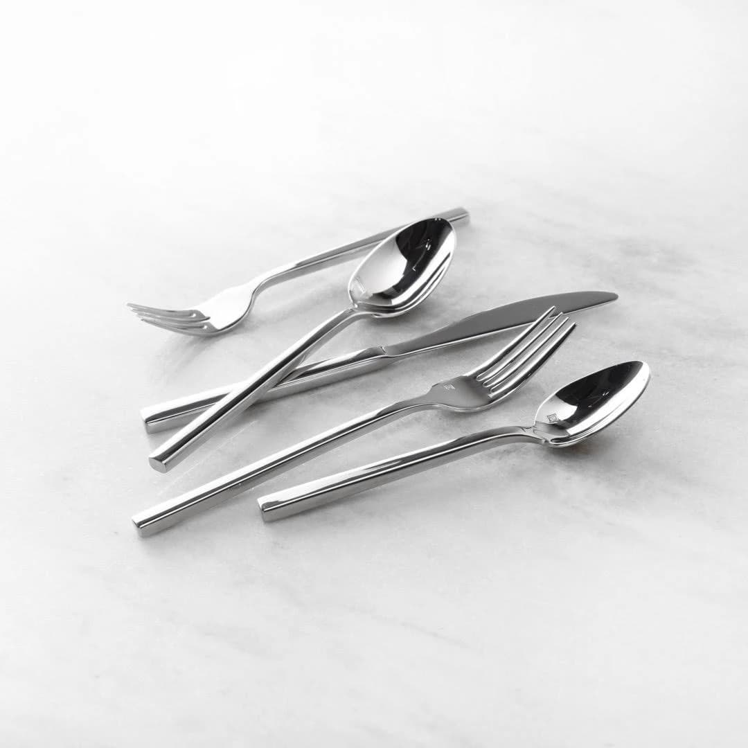Fortessa Arezzo 5 Piece 18/10 Stainless Steel Flatware Set