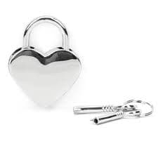 Wholesale Heart-Shaped PadLock (Two Pieces A Set) for your store - Faire