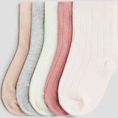 H&M Baby Knit Socks (5-Pack)