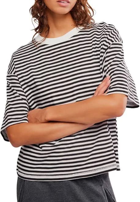 Free People FP Movement Women's Tackle Stripe Tee
