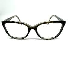 New CHANEL Sunglasses Gold Metal Rimless Shield Mask Green Lens CC Logo
