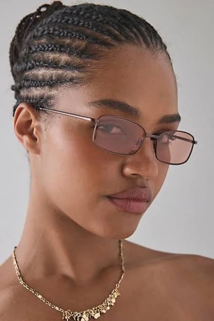 Urban Outfitters Sierra Rectangle Sunglasses