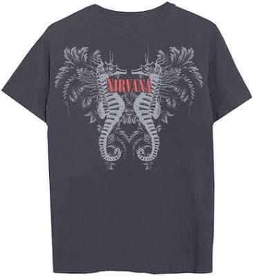 Nirvana Seahorses Graphic T-Shirt
