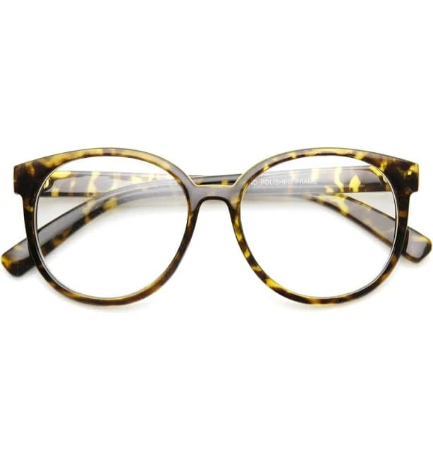 zeroUV Vintage Inspired Round Glasses