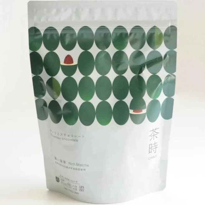 Ujien Premium Matcha Tiramisu Chocolate Coated Almonds 140g by Japanese Taste