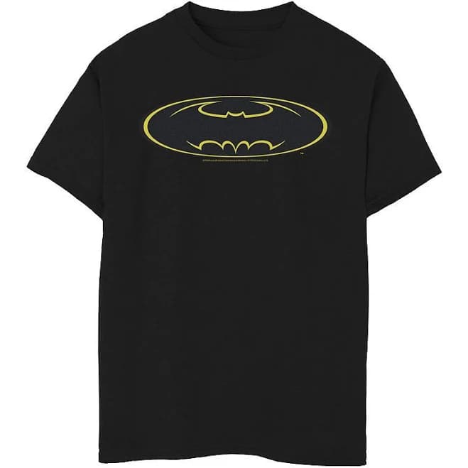 DC Comics Batman Bat Logo Graphic T-Shirt