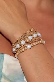Modern Day Romance Bracelet Set - Gold | Fashion Nova