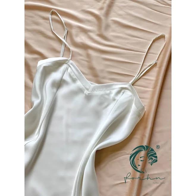 Satin Mini Slip Dress