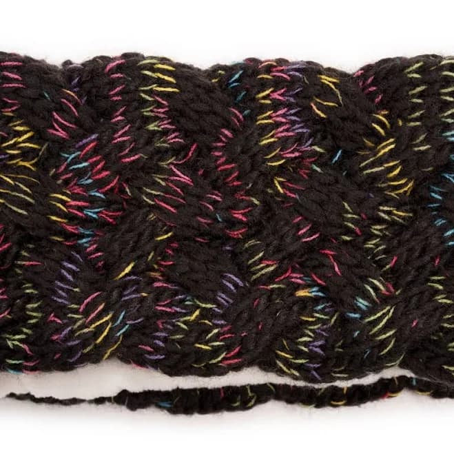 MUK LUKS Women's Braided Space Dye Headband