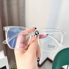 Fashion Portable Durable Eye Protection Ultra Light Frame Oversized Eyeglasses Computer Goggles Anti-Blue Light Glasses BLACK - Walmart.com