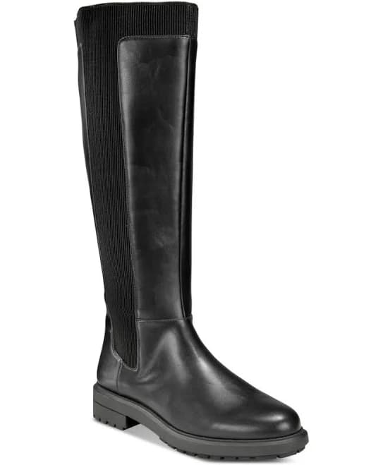 Alfani Tamira Womens Faux Leather Riding Knee-High Boots