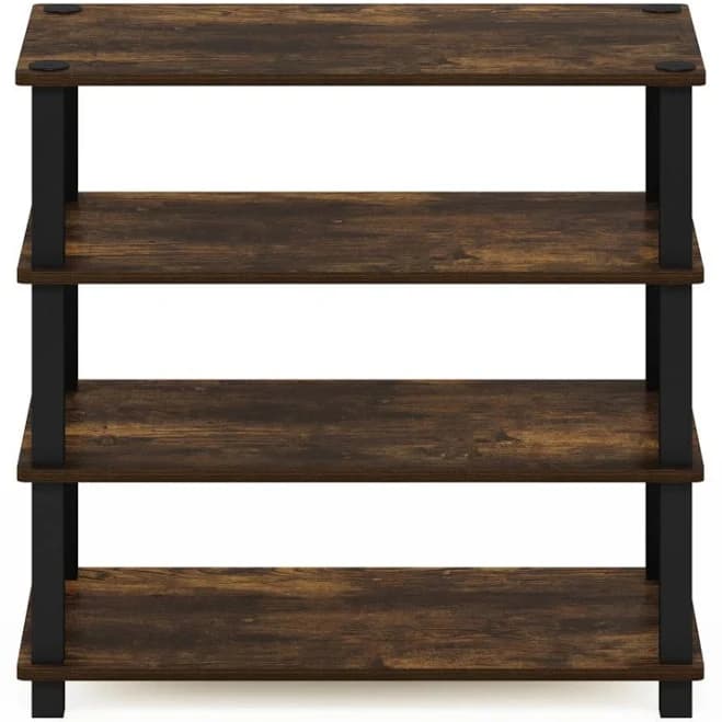 Rebrilliant 4-Tier 12 Pair Stackable Shoe Rack