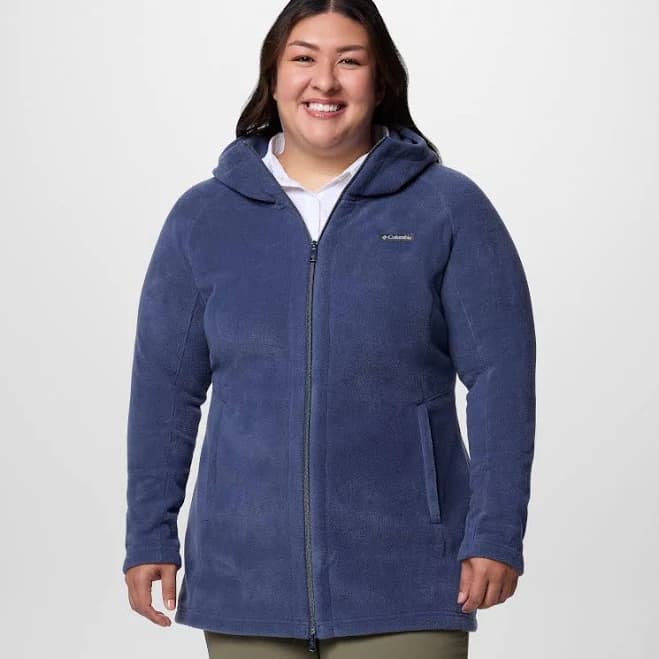 Columbia Women's Plus Size Benton Springs II Long Hoodie