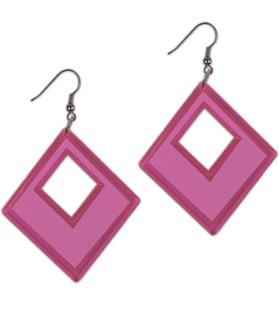 Translucent Geometric Earrings