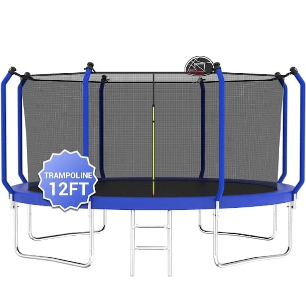 Fun Orange Reinforced Type Outdoor Trampoline FUN24BC03