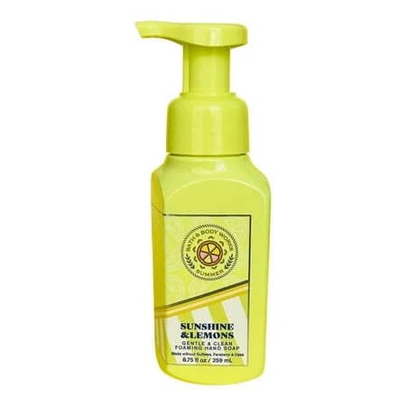 Bath & Body Works Sunshine & Lemons Foaming Hand Soap 8.75 Oz
