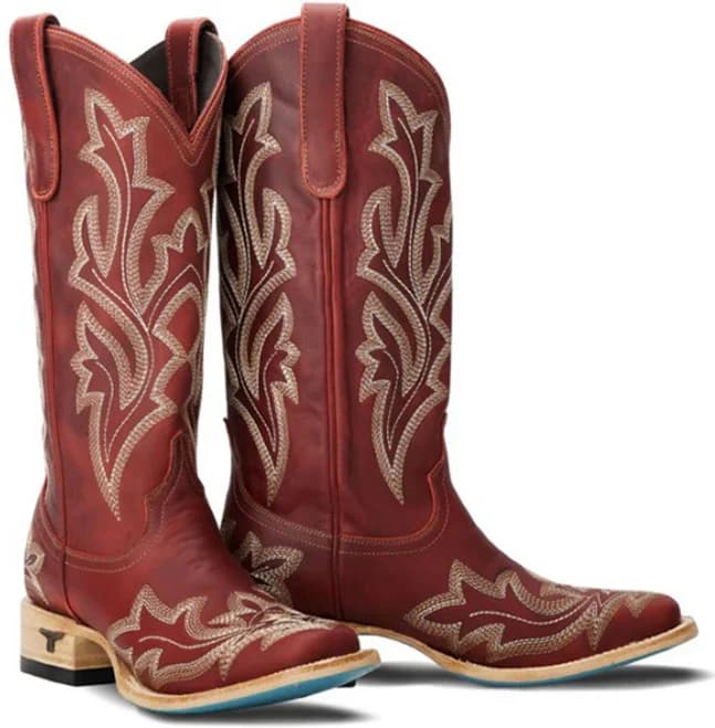 Lane Saratoga Square Toe Western Boots