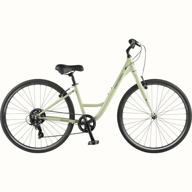 Retrospec Barron Comfort Step-Through Hybrid Bike
