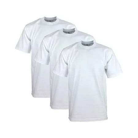Pro Club Men's Heavyweight Cotton Crew Neck Short Sleeve T-Shirt