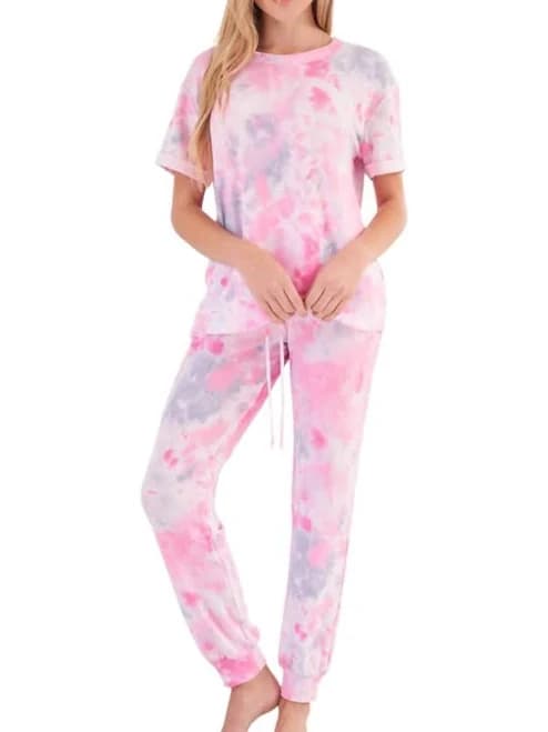 White Birch Tamara Tie Dye Loungewear Set