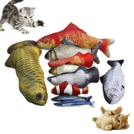 Spring Park Floppy Fish Cat Toy