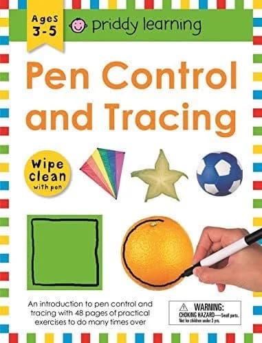 Pen Control and Tracing (Wipe Clean Workbook): An Introduction to Pen Control With Practical Exercises To Do Again and Again