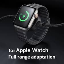 Bonola 2 in 1 Watch Wireless Charger for Apple Watch Ultra/9/8/7 60w Fast Charging Type C to C Cable for iPhone 16/15 Pro Max - AliExpress