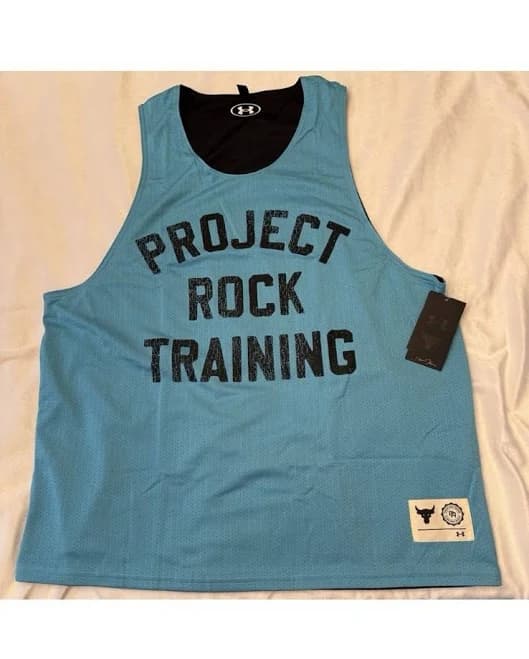 Under Armour Men's Project Rock Reversible Mesh Tank
