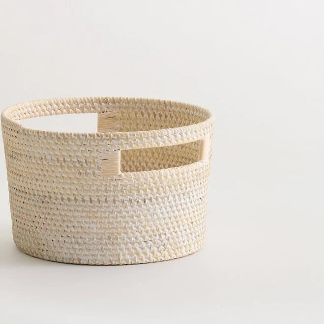 Pottery Barn Tava Woven Basket